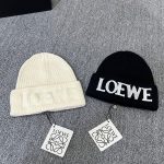 LOEWE Letter Logo Knitted Beanie Hat - Winter Warm Cold Hat - Image 13