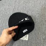 LOEWE Letter Logo Knitted Beanie Hat - Winter Warm Cold Hat - Image 7