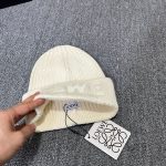 LOEWE Letter Logo Knitted Beanie Hat - Winter Warm Cold Hat - Image 6