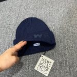 LOEWE Letter Logo Knitted Beanie Hat - Winter Warm Cold Hat - Image 5