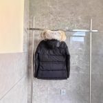 Canada Goose Women's Black Hooded Parka Down Jacket (with Fur Trim) - Image 4