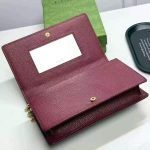 Gucci GG Marmont Women's Black Leather Chain Wallet (comes with a case) - Image 9