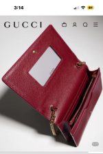 Gucci GG Marmont Women's Black Leather Chain Wallet (comes with a case) - Image 7
