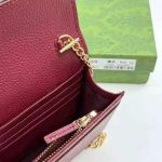 Gucci GG Marmont Women's Black Leather Chain Wallet (comes with a case) - Image 8