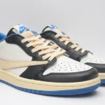 Nike-Travis Scott x Air Jordan 1 Low - Inverted Swoosh Low-Top Sneakers -Unisex - Image 6