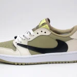 Nike-Travis Scott x Air Jordan 1 Low - Inverted Swoosh Low-Top Sneakers -Unisex - Image 7