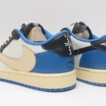 Nike-Travis Scott x Air Jordan 1 Low - Inverted Swoosh Low-Top Sneakers -Unisex - Image 5