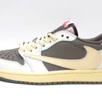 Nike-Travis Scott x Air Jordan 1 Low - Inverted Swoosh Low-Top Sneakers (Unisex) - Image 7