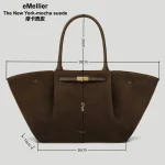 eMellier London-The New York-mocha suede